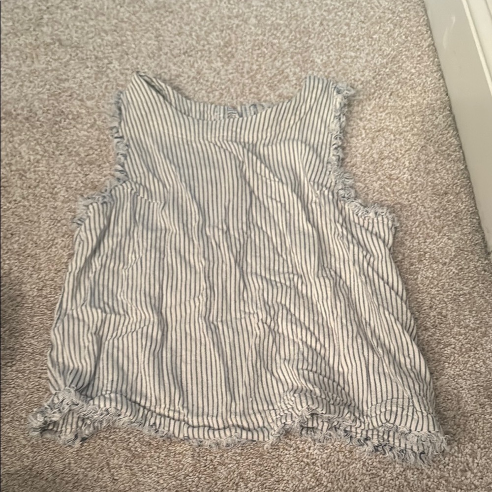 Striped Sleeveless Top
